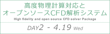 DAY2：高度物理計算対応とオープンソースCFD解析システム